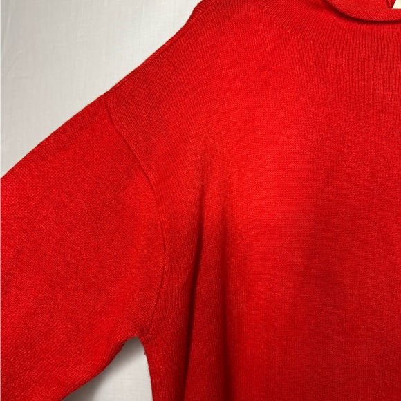 Anthropologie Moth Women's Roll Neck Tunic Sweater Sz M Cozy Lounge Relaxed - Picture 7 of 11